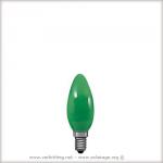 Kaarslamp Groen 25w E14
